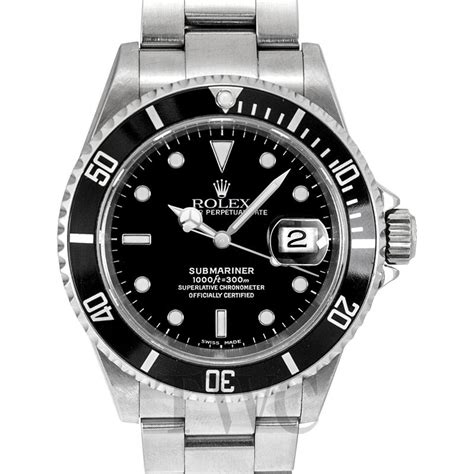 rolex submariner date black face|Rolex Submariner Date watch price.